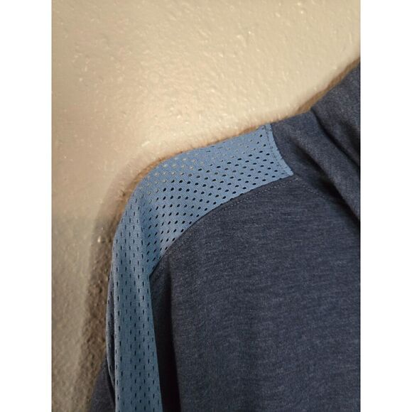 Under Armour Women's Blue Scuba Neck Loose Fit Sweatshirt Size Small - Picture 3 of 6